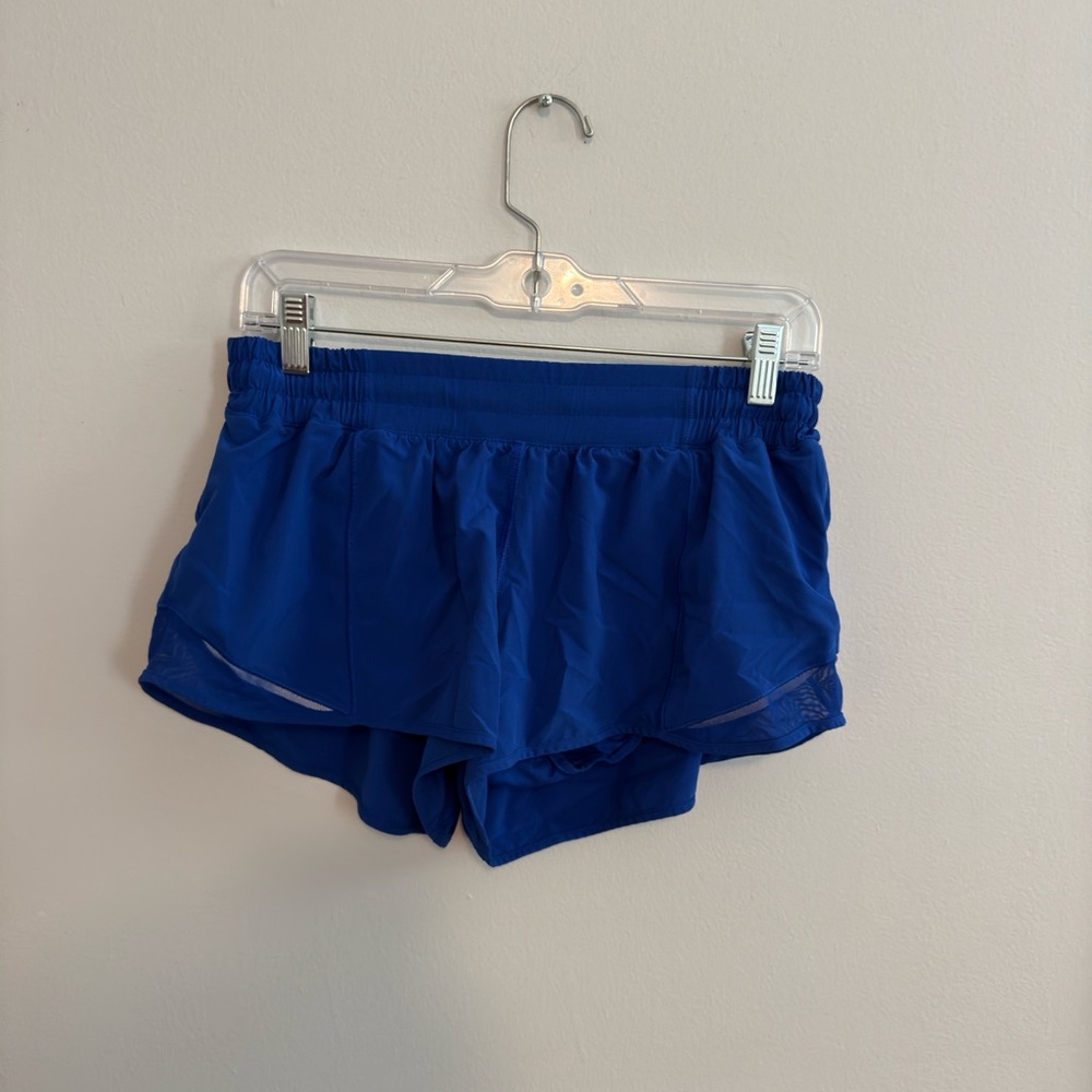Lululemon Athletica Blue Athletic Shorts Lightweight Performance